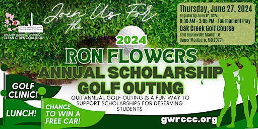 Immagine principale di 2024 Ron Flowers Annual Scholarship Golf Outing 
