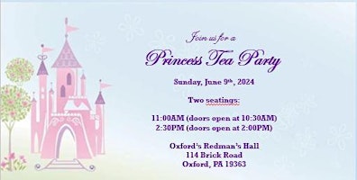 Imagem principal do evento Princess Tea Party