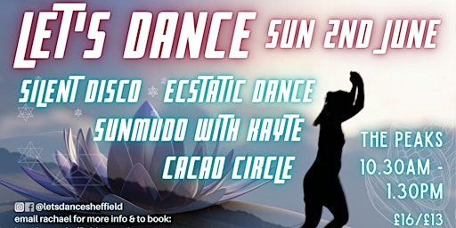 Immagine principale di Silent Disco Ecstatic Dance, Cacao Circle & Sunmudo Zen Meridian Flow 