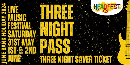 Headfest 2024 - Three Night Extravaganza Pass  primärbild