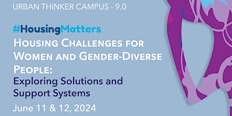 UTC 9.0 Housing Challenges for Women and Gender - Diverse People