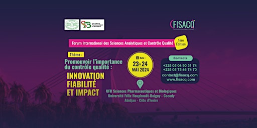 Forum International des Sciences Analytiques et Contrôle Qualité_FISACQ primary image