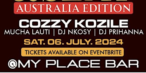 Imagem principal do evento Cozzy Kozile Live Event