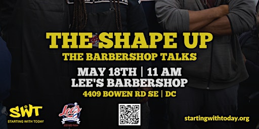Primaire afbeelding van The Shape Up: The Barbershop Talks Series