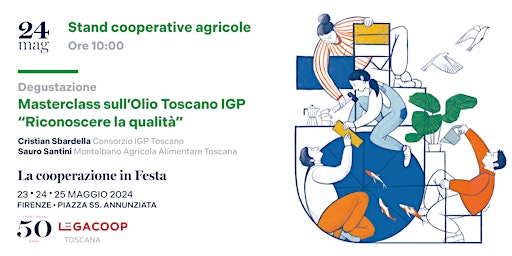 Image principale de Masterclass sull’Olio Toscano IGP "Riconoscere la qualità"