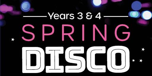 Imagem principal do evento Hillbrook Years 3 & 4 Disco