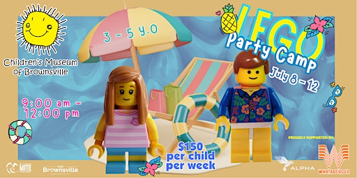 Imagem principal do evento LEGO Party Summer Camp (Ages 3-5)