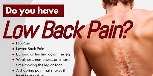 Low Back Pain Pilates Workshop primary image
