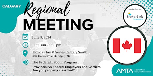 Calgary Regional Meeting - June 2024 primary image