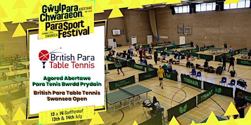 Imagem principal do evento Para Table Tennis –DAY 1