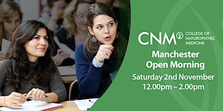 CNM Manchester - Free Open Morning primary image