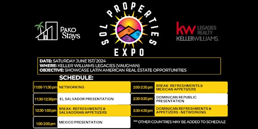 SOL PROPERTIES EXPO - Investing in Latin America primary image