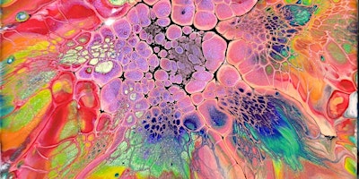 Primaire afbeelding van Fluid Art Class - Find Your True Colors  - Rainbow pour