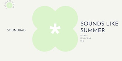 Soundbad - Sounds like Summer - Mai primary image