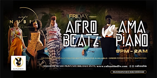 Imagem principal de Cafe Nubia Afrobeats Fridays