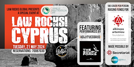 Imagem principal do evento Law Rocks! Cyprus