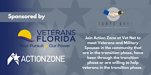 Imagem principal do evento Network with Tampa Bay Veterans