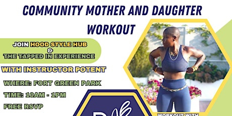 Community Mother & Daughter Workout