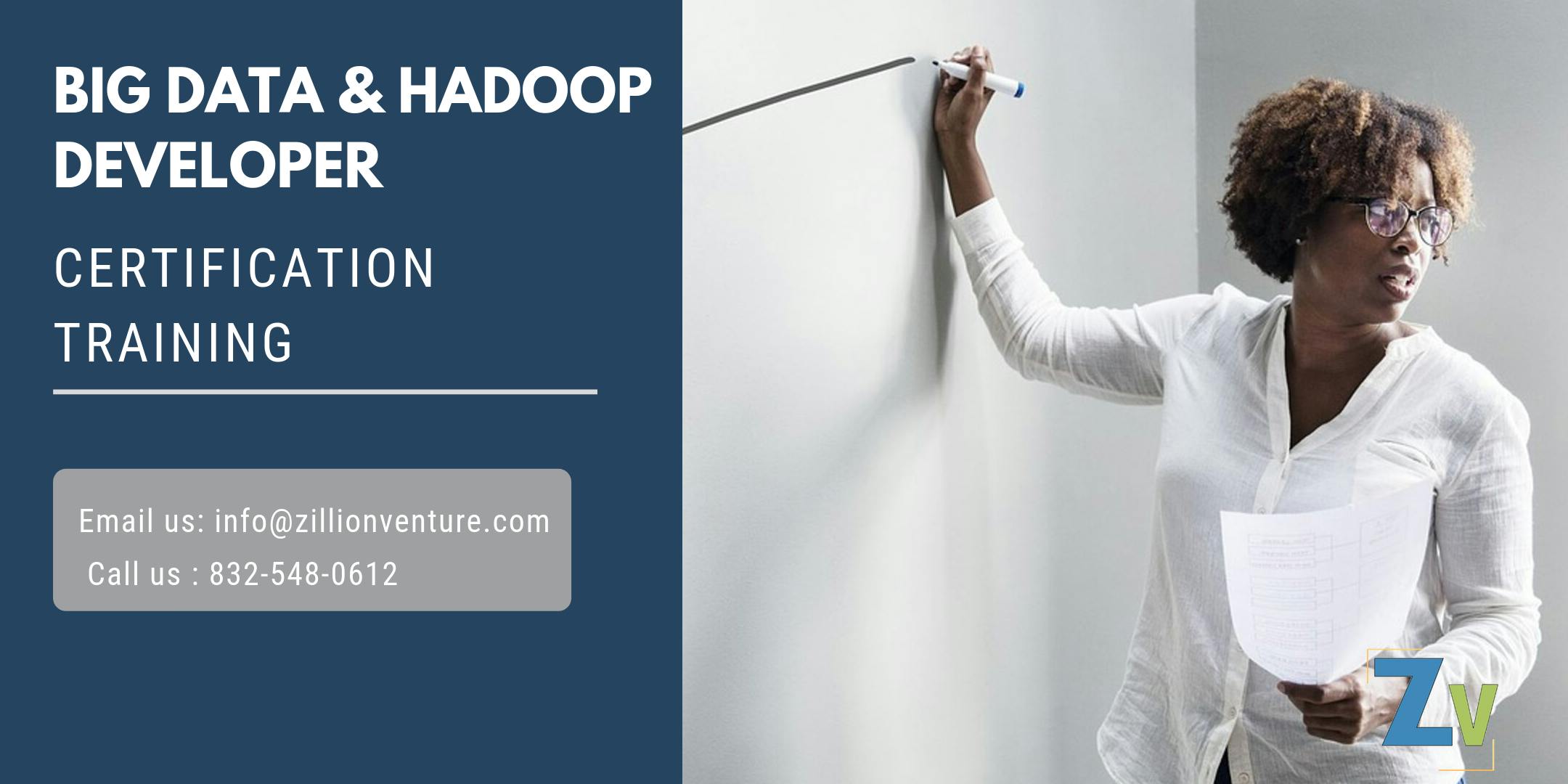 Big Data and Hadoop Developer Certification Training in San Francisco Bay Area, CA