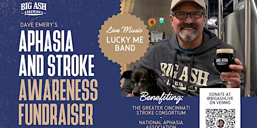Primaire afbeelding van Dave Emery's Aphasia and Stroke Awareness Fundraiser