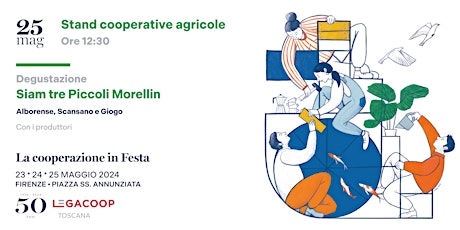 Imagem principal do evento Degustazione: Siam tre Piccoli Morellin: Alborense, Scansano, Giogo