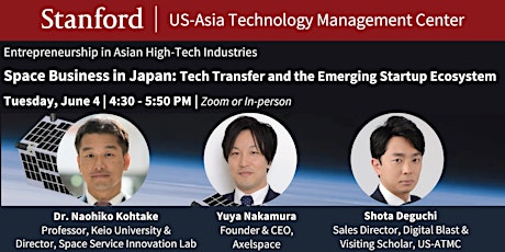 Space Businesses in Japan: Tech Transfer and the Emerging Startup Ecosystem