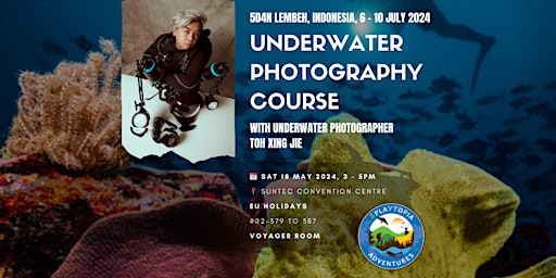 Underwater Photography Course in Lembeh with Toh Xing Jie - Free Talk primary image