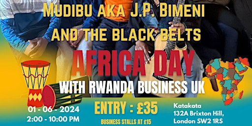 AFRICA DAY CELEBRATION WITH RWANDA BUSINESS UK primary image