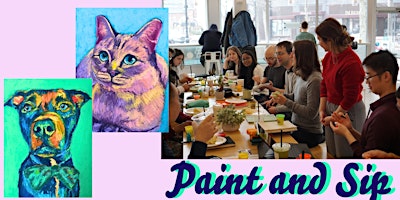 Primaire afbeelding van Paint and Sip: Pet Portraits at Couch Dog Brewing