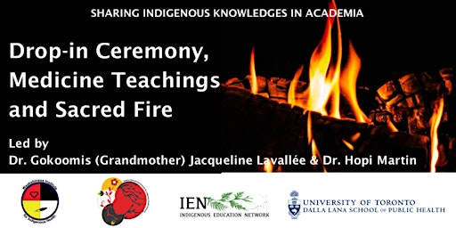 Immagine principale di Drop-in Medicine Teachings and Sacred Fire Ceremony 
