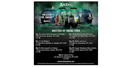Ardbeg Masters of Smoke Tour Comes to Brooklyn, New York