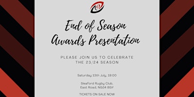 SRFC End of Season Awards Presentation primary image