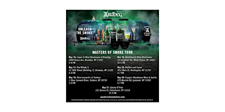 Ardbeg Masters of Smoke Tour Comes to Brooklyn, New York
