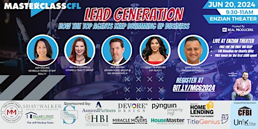 "Lead Generation: How The Top Agents Keep Drumming Up Business" (MCCFL) primary image