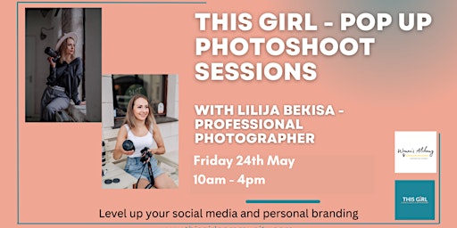 Imagem principal de This Girl - Pop Up Photoshoot sessions (In Person)