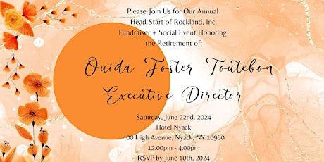 Celebrating and Honoring Ouida Foster Toutebon.