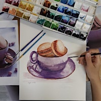 Imagem principal de Watercolour, oil, drawing  art class | Private class | Home studio in Kitsilano