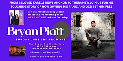 Hauptbild für From TV anchor to Therapist; KARE 11's Bryan Piatt shares his journey with Anxiety & OCD