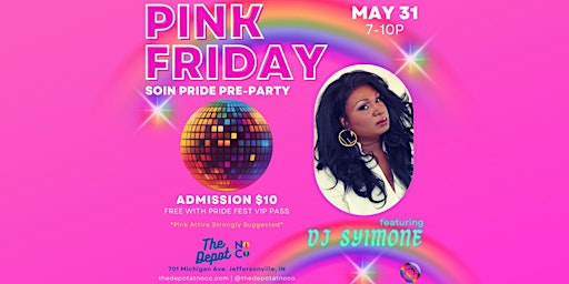 Imagem principal do evento PINK FRIDAY: SoIN Pride Pre-Party