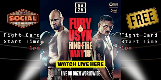 Image principale de Fury vs Usyk - Boxing