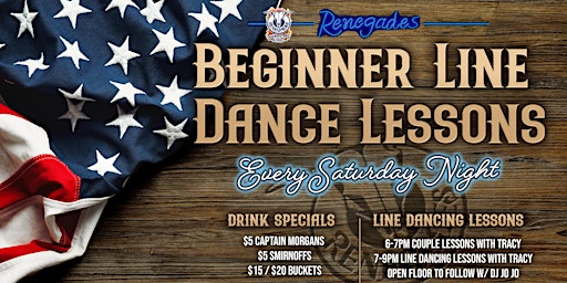 FREE Beginner Country Line Dancing Lessons primary image