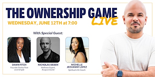 Primaire afbeelding van The Ownership Game LIVE NYC