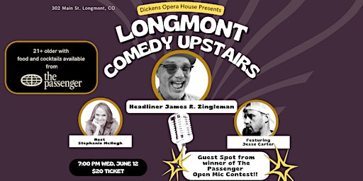 Hauptbild für Longmont Comedy Upstairs
