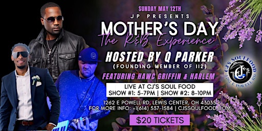 Primaire afbeelding van The Mother's Day R&B Experience | 5-7PM