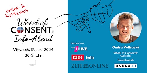 Imagem principal do evento Online INFO-Abend zum Wheel of Consent (Konsensrad)