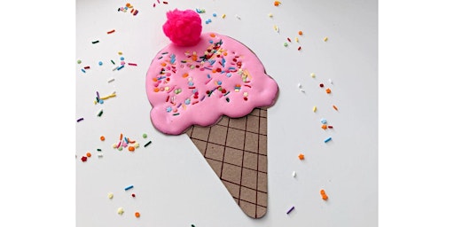 Puffy Paint Ice Cream Cones primary image