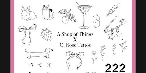 Image principale de A Shop of Things x Charley Rose Tattoo Pop-Up