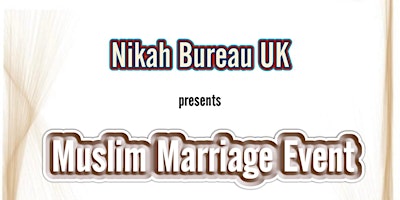 Muslim Marriage Event primary image