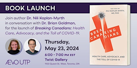 Book Launch: Breaking Canadians by Nili Kaplan-Myrth