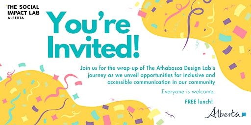 Image principale de The Athabasca Design Lab Celebration